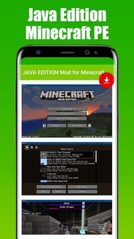 JAVA EDITION Mod for Minecraft для Android — скриншот 2