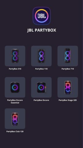 JBL PartyBox для Android — скриншот 1