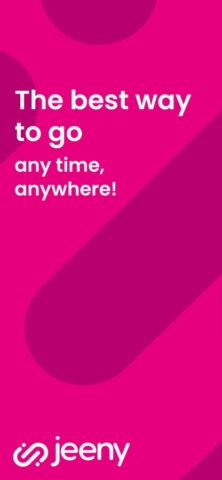 Jeeny — Book Affordable Rides для iOS — скриншот 1