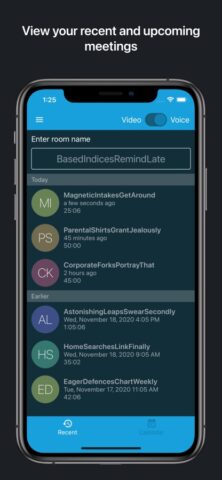 Jitsi Meet для iOS — скриншот 4