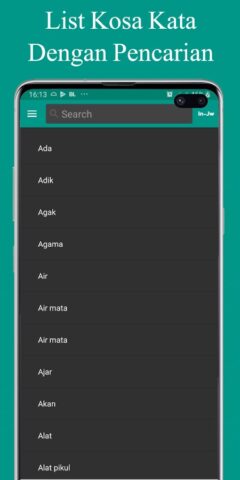 Kamus Bahasa Jawa Offline для Android — скриншот 2