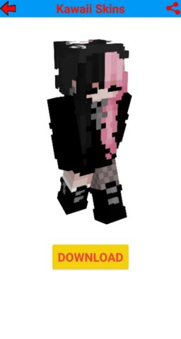 Kawaii Skins For Minecraft для Android — скриншот 3