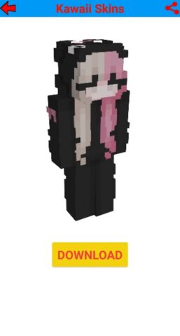Kawaii Skins For Minecraft для Android — скриншот 4