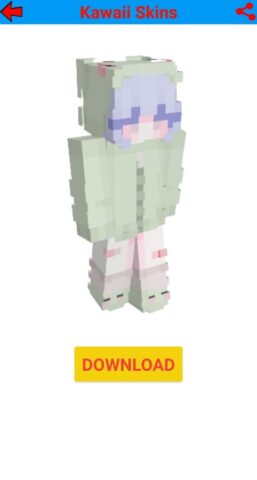 Kawaii Skins For Minecraft для Android — скриншот 5