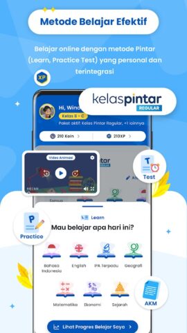 Kelas Pintar: Aplikasi Belajar для Android — скриншот 2