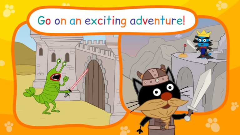 Три Кота: Сказки на ночь для Android — скриншот 2