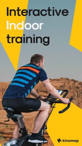 Kinomap: Ride Run Row Indoor для Android — скриншот 1