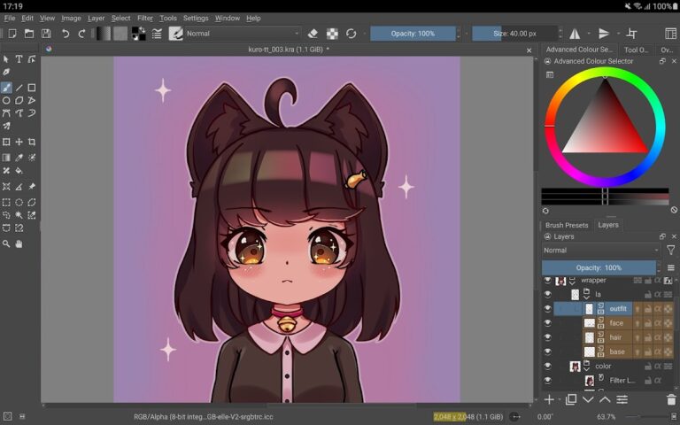 Krita — скриншот 4