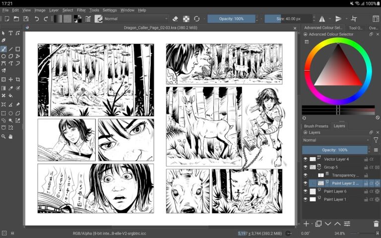 Krita — скриншот 5