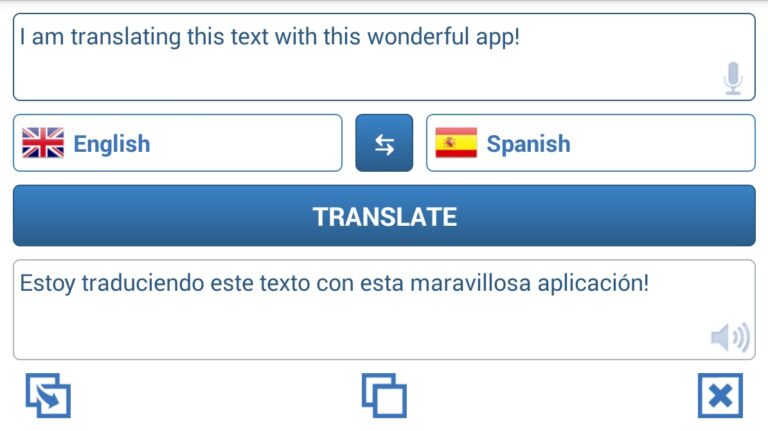 Language Translator для Android — скриншот 4