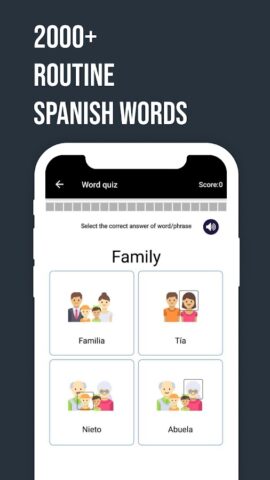 Learn Spanish для Android — скриншот 2