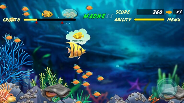 Let Me Eat :Big fish eat small для Android — скриншот 1