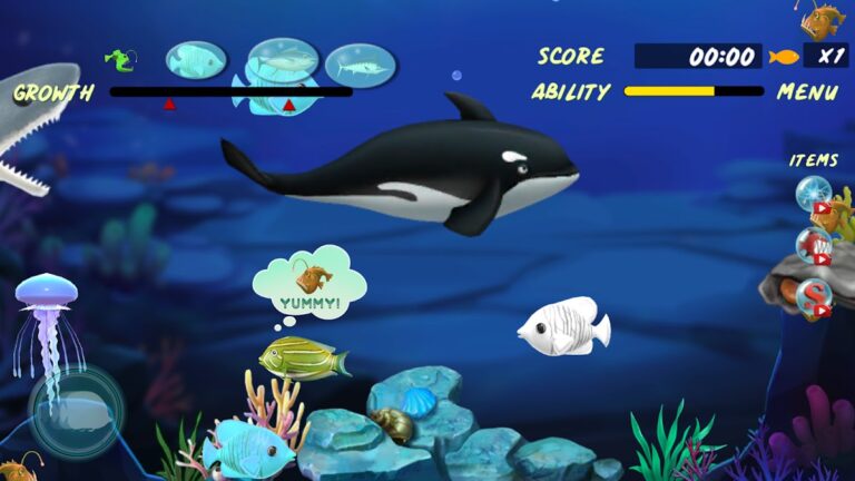 Let Me Eat :Big fish eat small для Android — скриншот 2