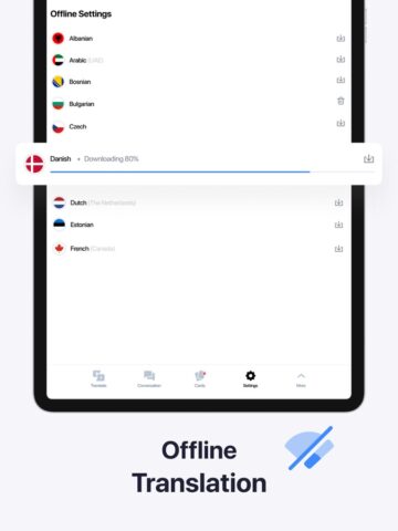 Lingvanex- Перевод и словарь для iOS — скриншот 5