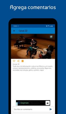 Tv En Vivo для Android — скриншот 3