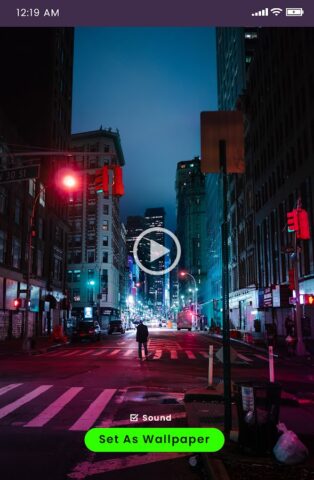 Живые видео обои HD для Android — скриншот 2