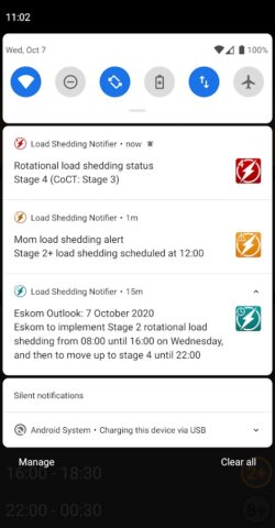 Load Shedding Notifier для Android — скриншот 3