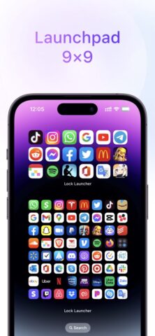 Lock Launcher — Screen Widgets для iOS — скриншот 3