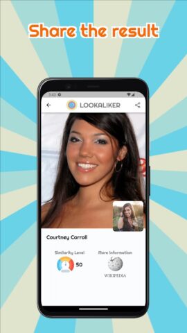 Lookaliker: Найдите двойников для Android — скриншот 5