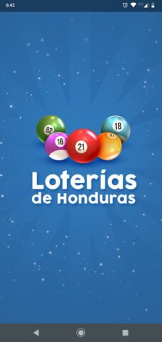Loterías de Honduras для Android — скриншот 1
