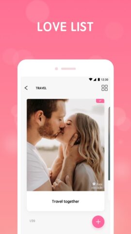 виджет любви-счетчик отношений для Android — скриншот 5