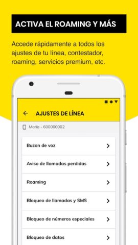 MASMOVIL — Área de cliente для Android — скриншот 4