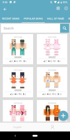 MC Skin Factory for Minecraft для Android — скриншот 3