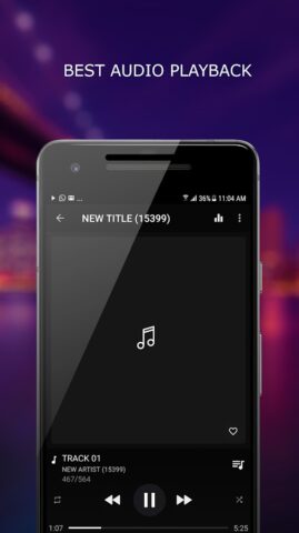 mp3-плеер для Android — скриншот 1