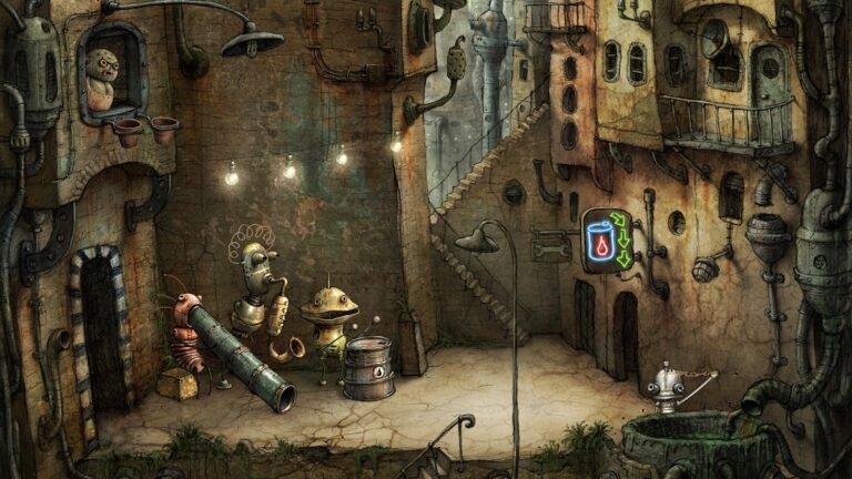 Machinarium Демо для Android — скриншот 1