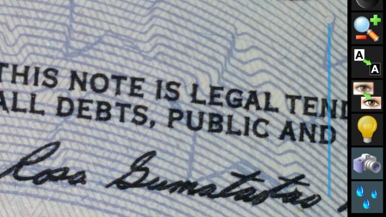 Лупа для Android — скриншот 1