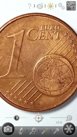 Лупа и микроскоп для Android — скриншот 4