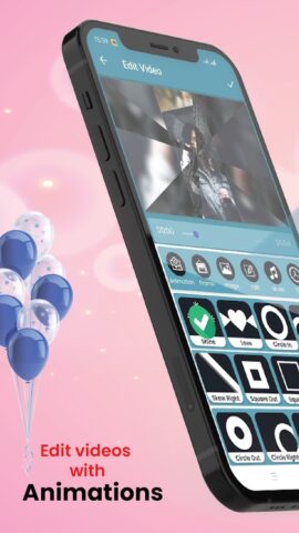 Сделать видео ко дню рождения для Android — скриншот 5