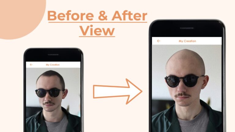 Сделай меня лысым Редакторфото для Android — скриншот 3