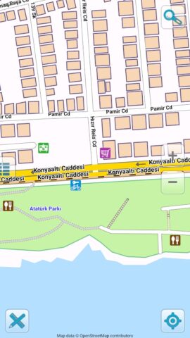 Карта Турции офлайн для Android — скриншот 2