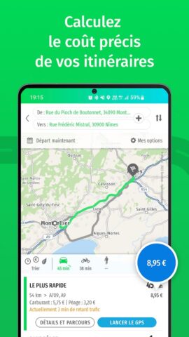 Mappy для Android — скриншот 3