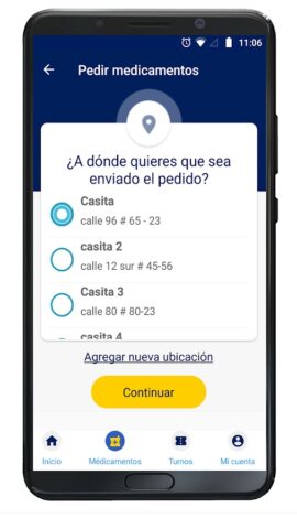 Medicamentos Colsubsidio для Android — скриншот 2