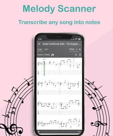 Melody Scanner для Android — скриншот 2