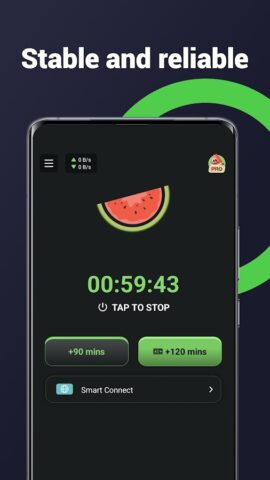Melon VPN — proxy in low cost для Android — скриншот 4