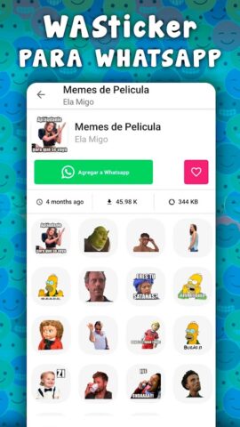 Memes con Frases para WhatsApp для Android — скриншот 4
