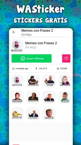 Memes con Frases para WhatsApp для Android — скриншот 5