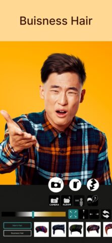 Men’s Hair app для iOS — скриншот 3