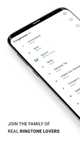 Рингтоны на Смс для Android — скриншот 1