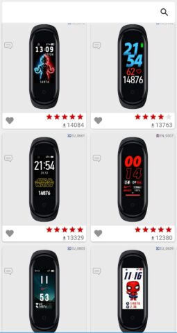 Mi Band 4 Циферблаты для Android — скриншот 3