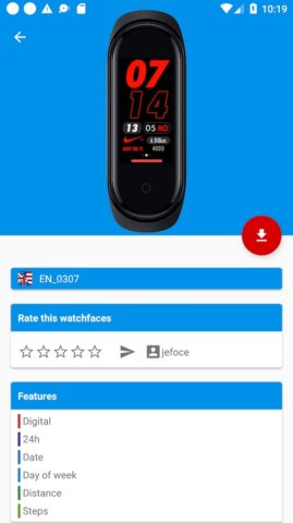 Mi Band 4 Циферблаты для Android — скриншот 4