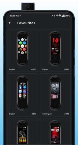 Mi Band 4 WatchFaces для Android — скриншот 5