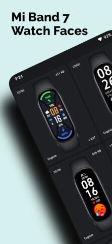 Mi Band 7 Циферблаты для Android — скриншот 1