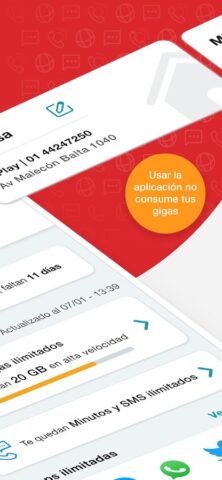 Mi Claro Perú для Android — скриншот 2