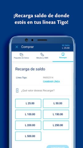 Mi Tigo Honduras (Tigo Shop) для Android — скриншот 1