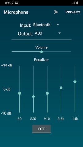 Микрофон для Android — скриншот 2