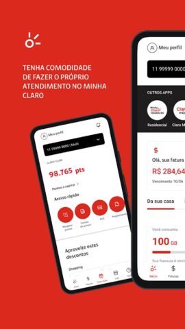 Minha Claro для Android — скриншот 1
